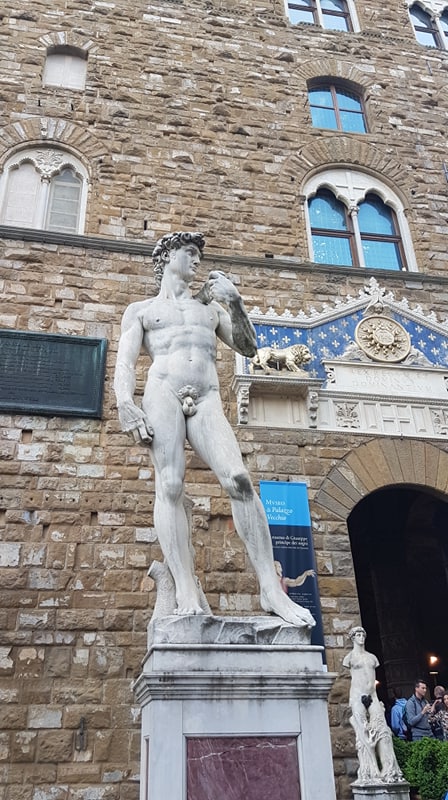 David Statue in Piazza 1