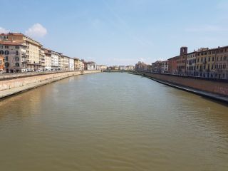 Pisa Arno River